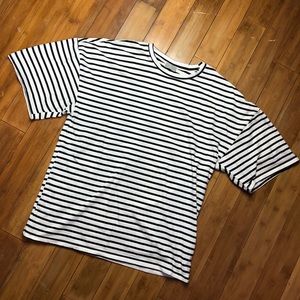 Oversized Striped Tee